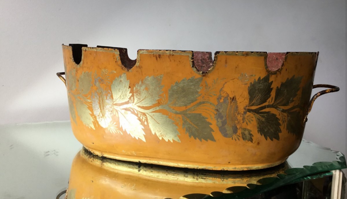 RAFRAÎCHISSOIR VERRIÈRE D'ÉPOQUE DIRECTOIRE, XVIIIÈME-photo-2