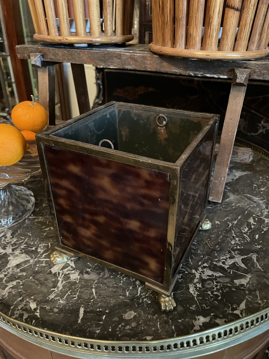 Flower Box In Imitation Of Tortoiseshell-photo-2