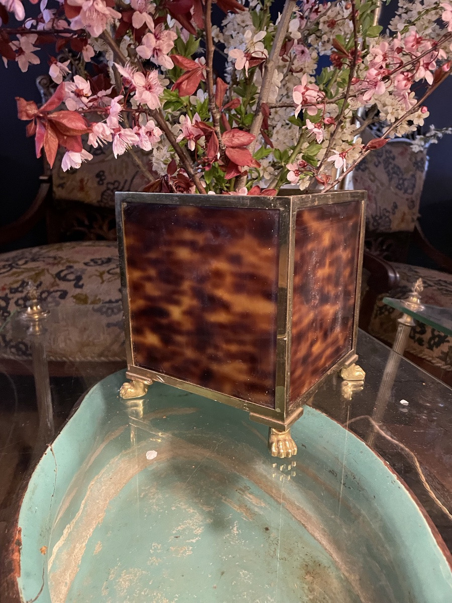 Flower Box In Imitation Of Tortoiseshell-photo-6