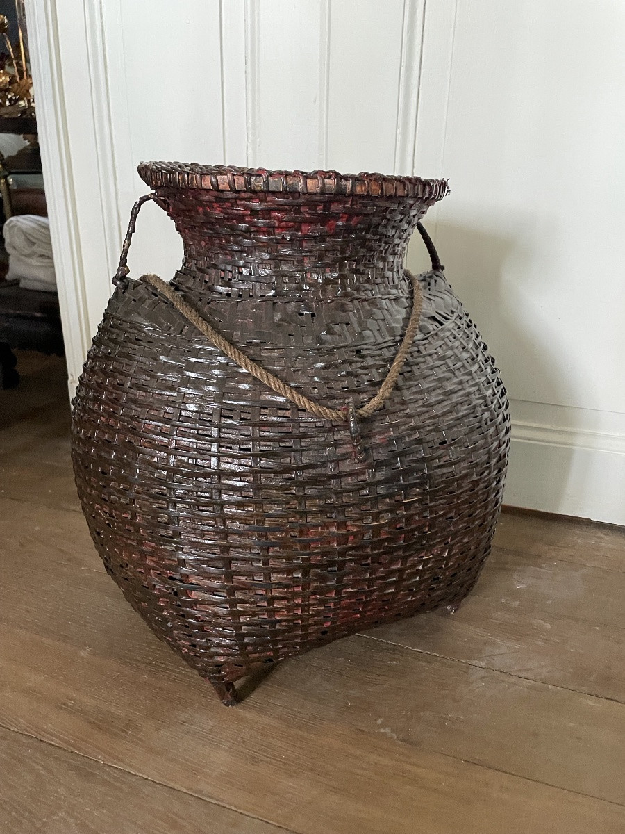 Panier à ikebana de très grande taille -photo-3