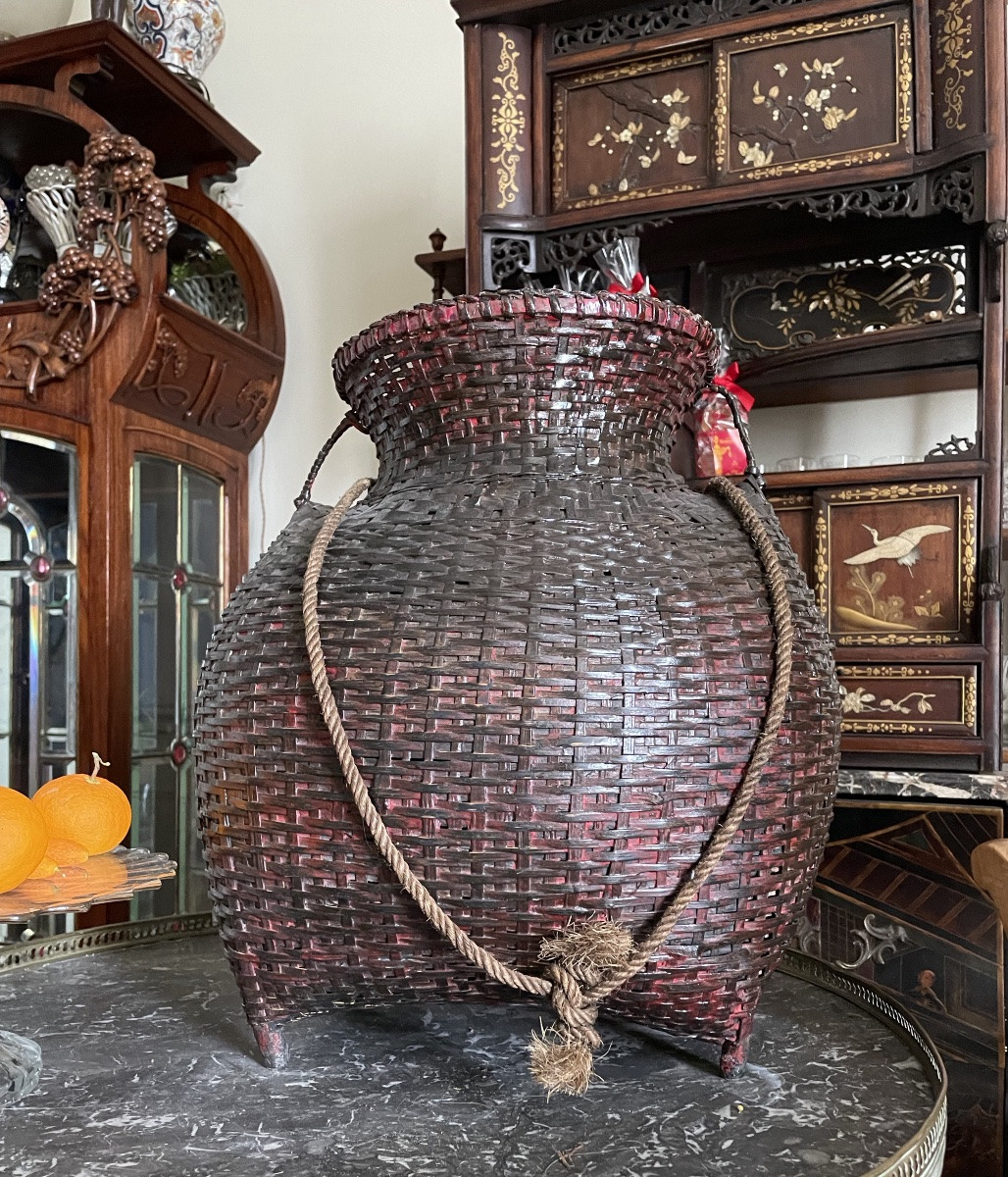 Panier à ikebana de très grande taille -photo-4