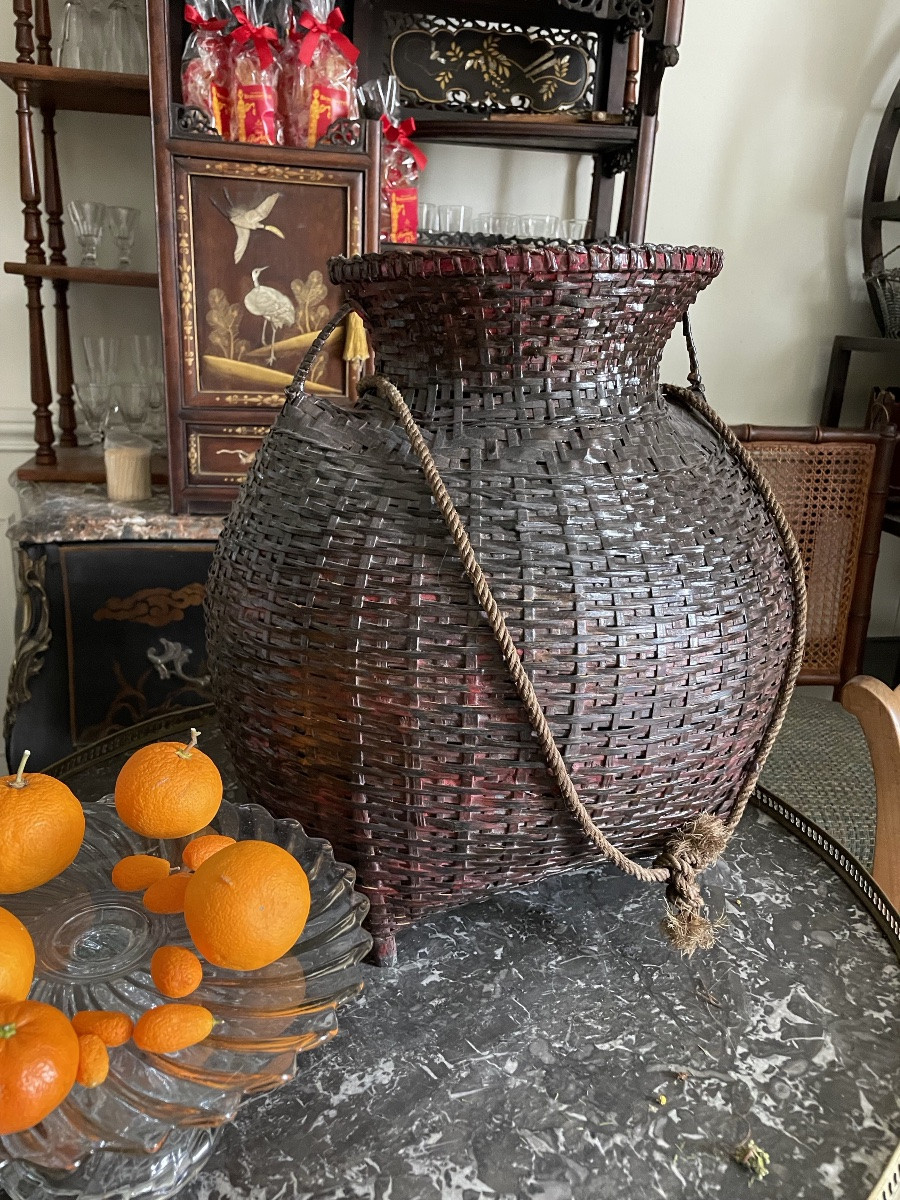 Panier à ikebana de très grande taille -photo-6