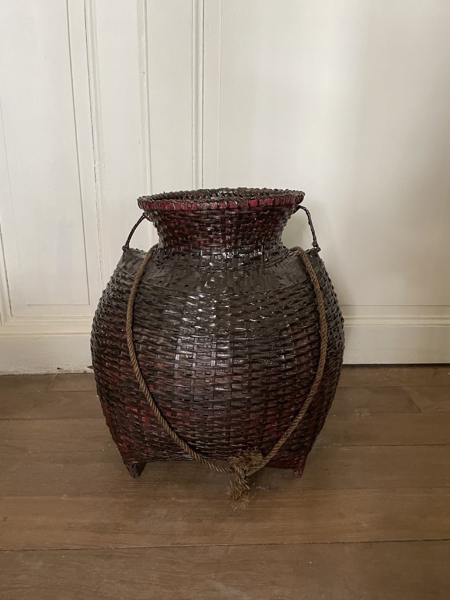 Panier à ikebana de très grande taille -photo-7