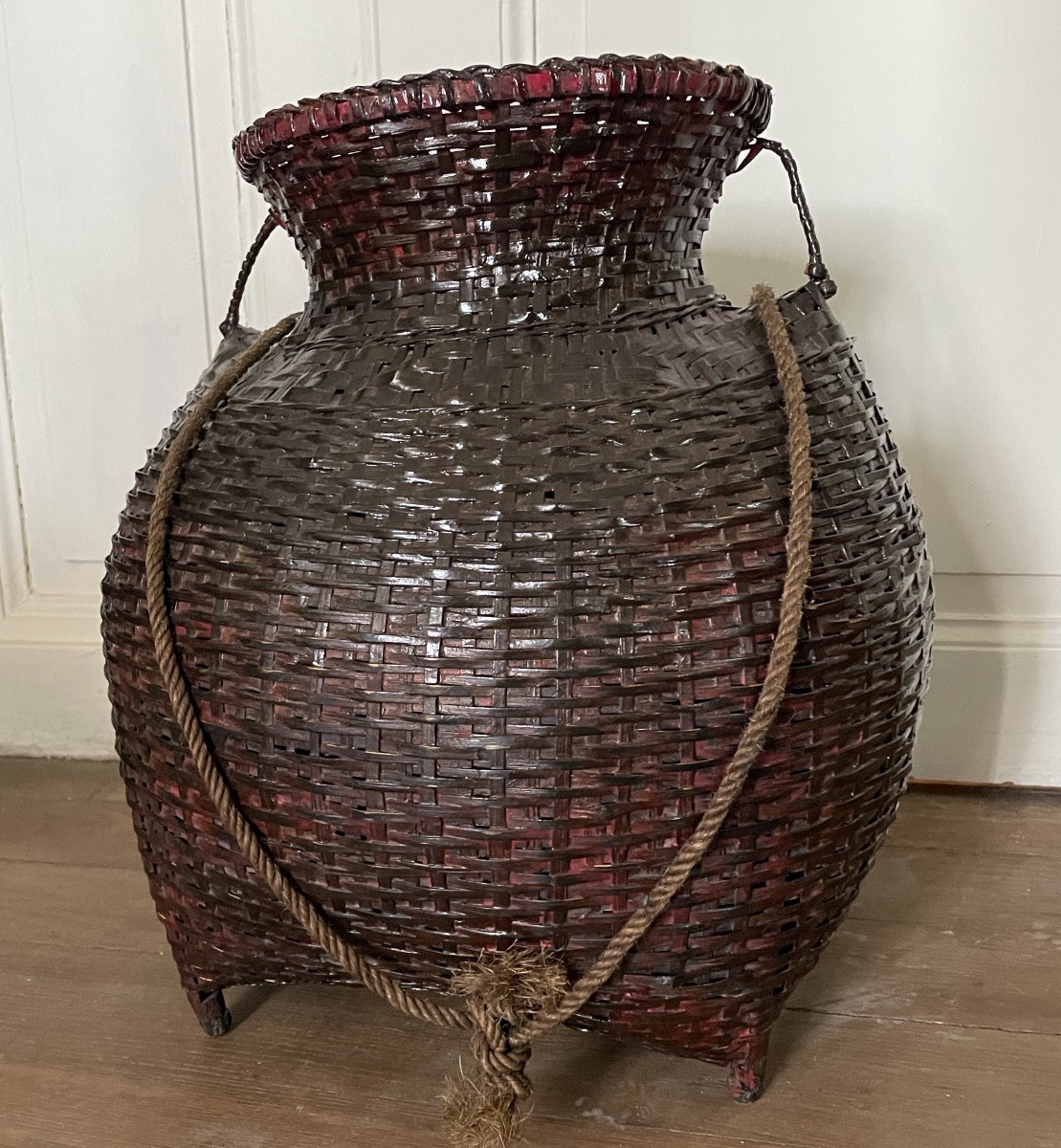 Panier à ikebana de très grande taille -photo-8