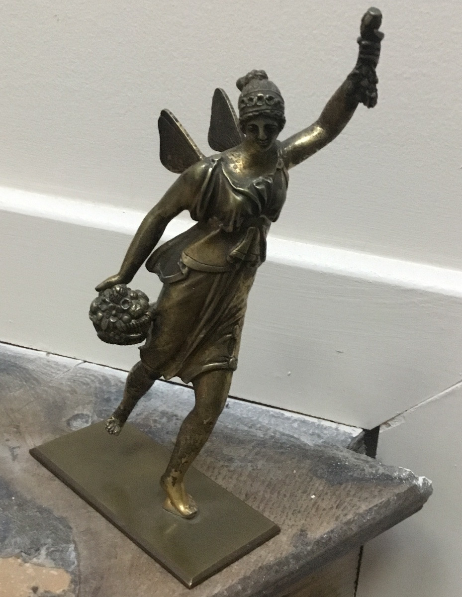 Bronze de Flore, d’époque Restauration -photo-3