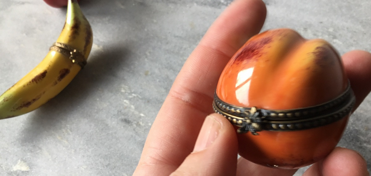 La Petite Boite à Pilule De Collection Fruits, Limoges-photo-2