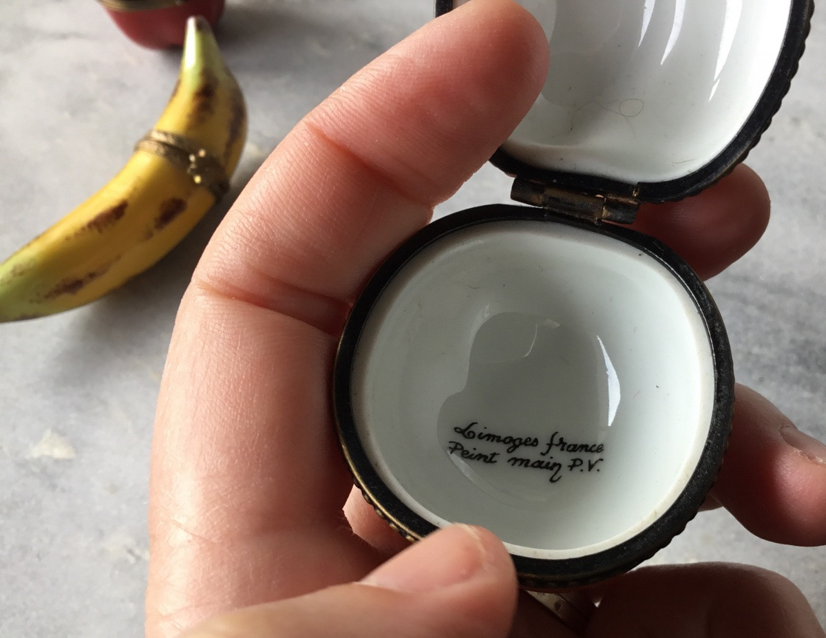 La Petite Boite à Pilule De Collection Fruits, Limoges-photo-3