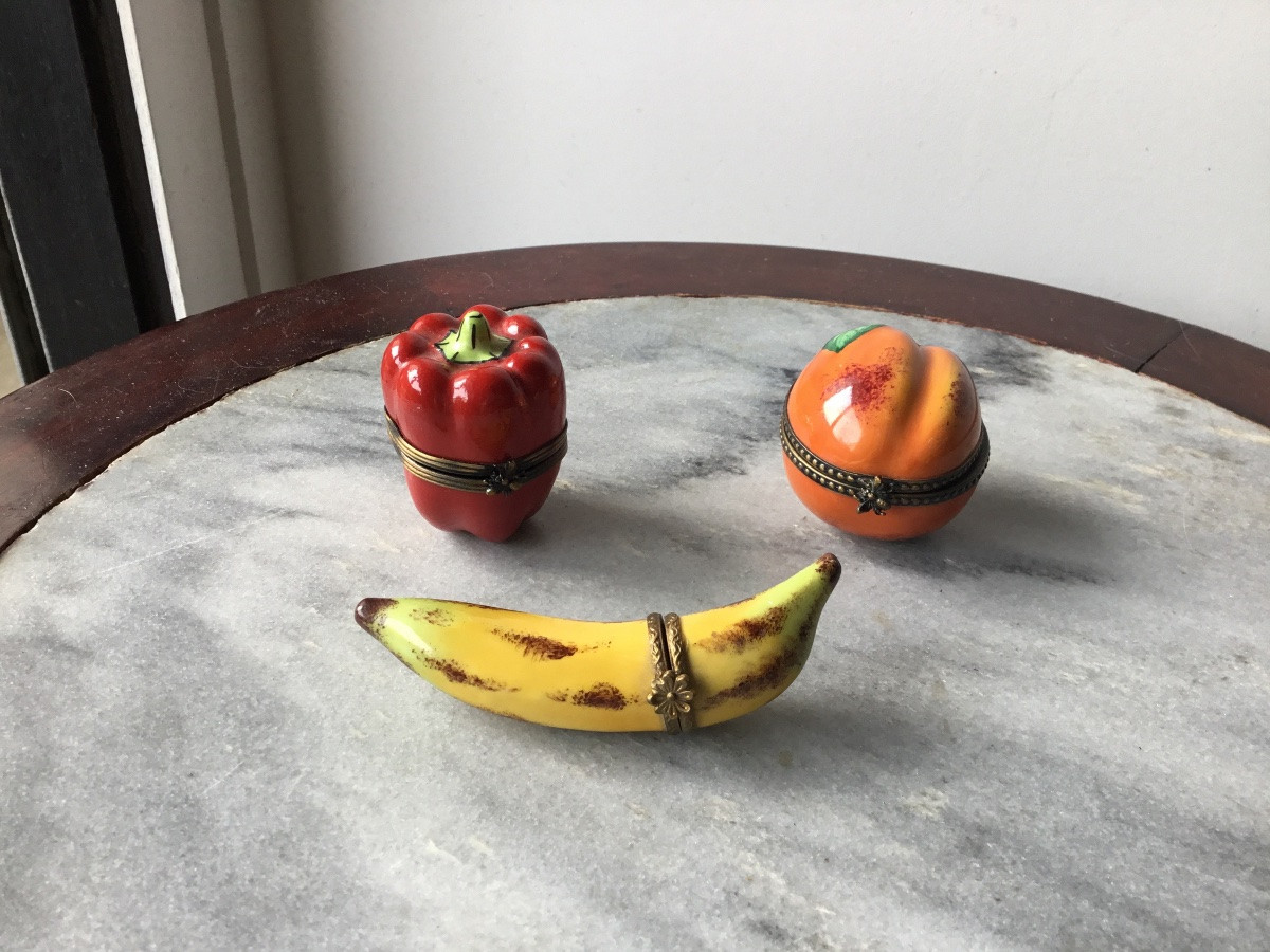 La Petite Boite à Pilule De Collection Fruits, Limoges-photo-5