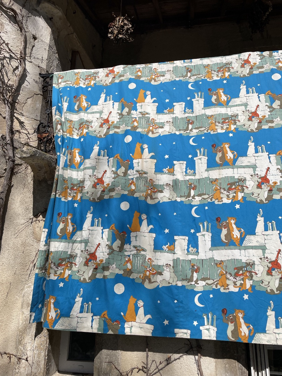 Walt Disney Les Aristochat , 3 Reunited Curtains-photo-3