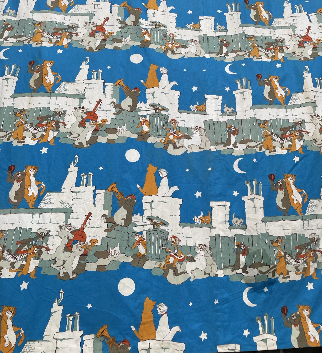 Walt Disney Les Aristochat , 3 Reunited Curtains