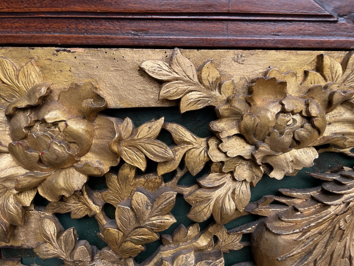 Restoration-period Doorframe With Chinoiseries-photo-3
