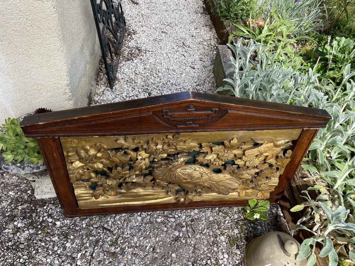 Restoration-period Doorframe With Chinoiseries-photo-5