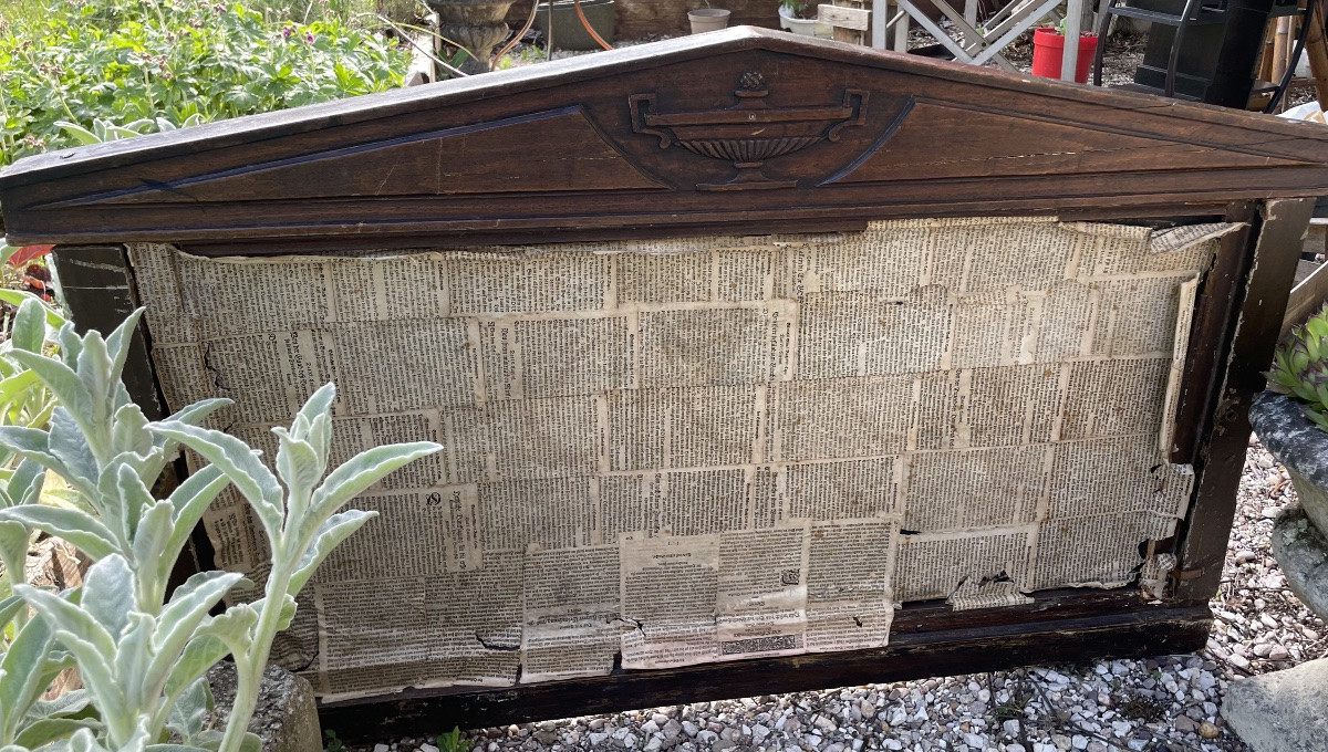 Restoration-period Doorframe With Chinoiseries-photo-6