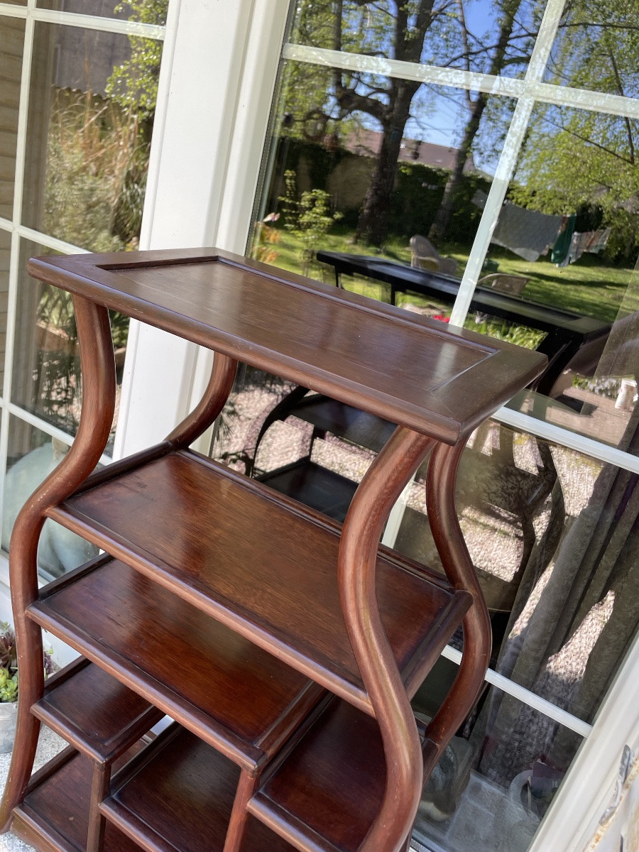 China Display Cabinet In Exotic Wood-photo-5