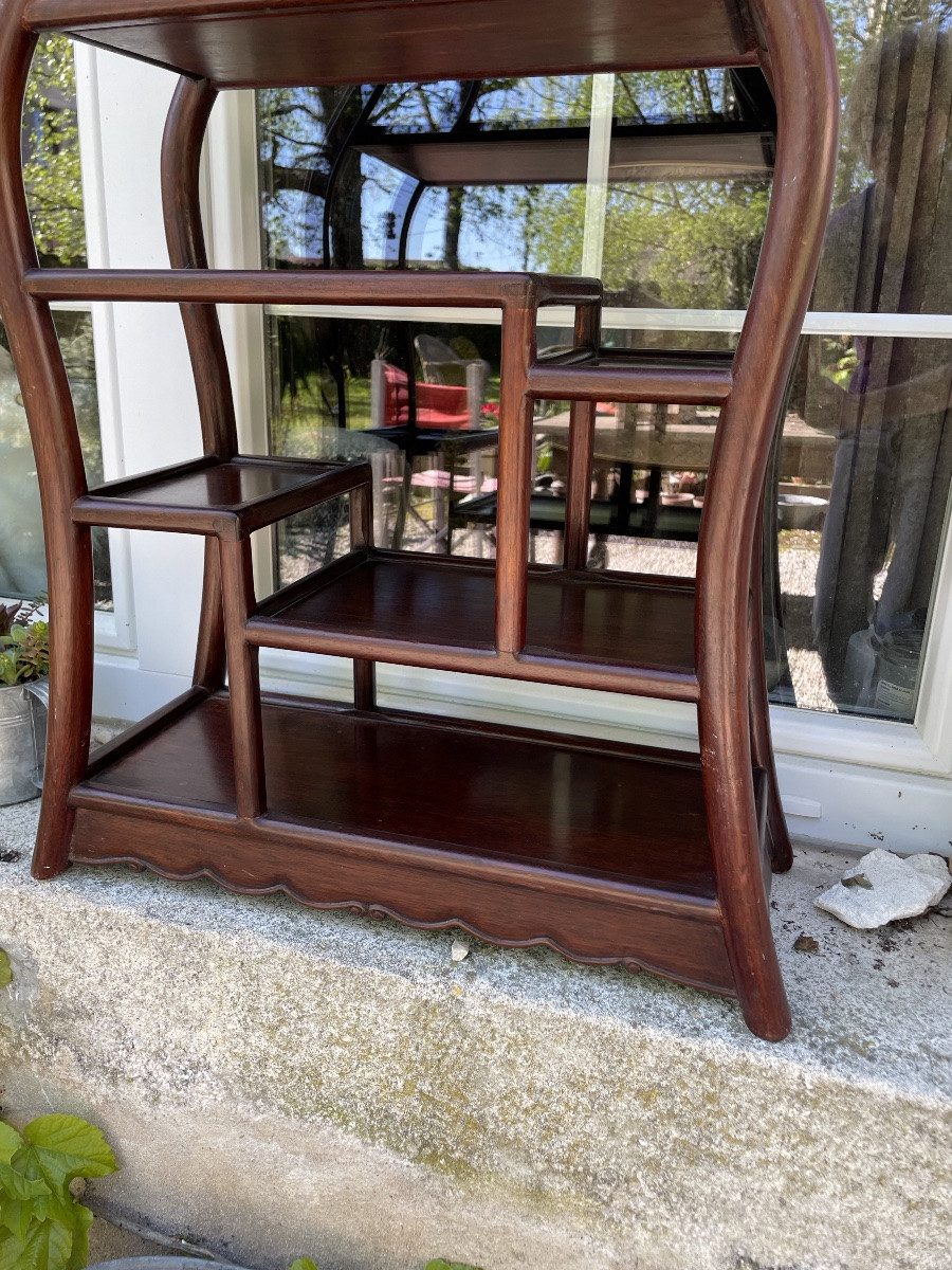 China Display Cabinet In Exotic Wood-photo-7