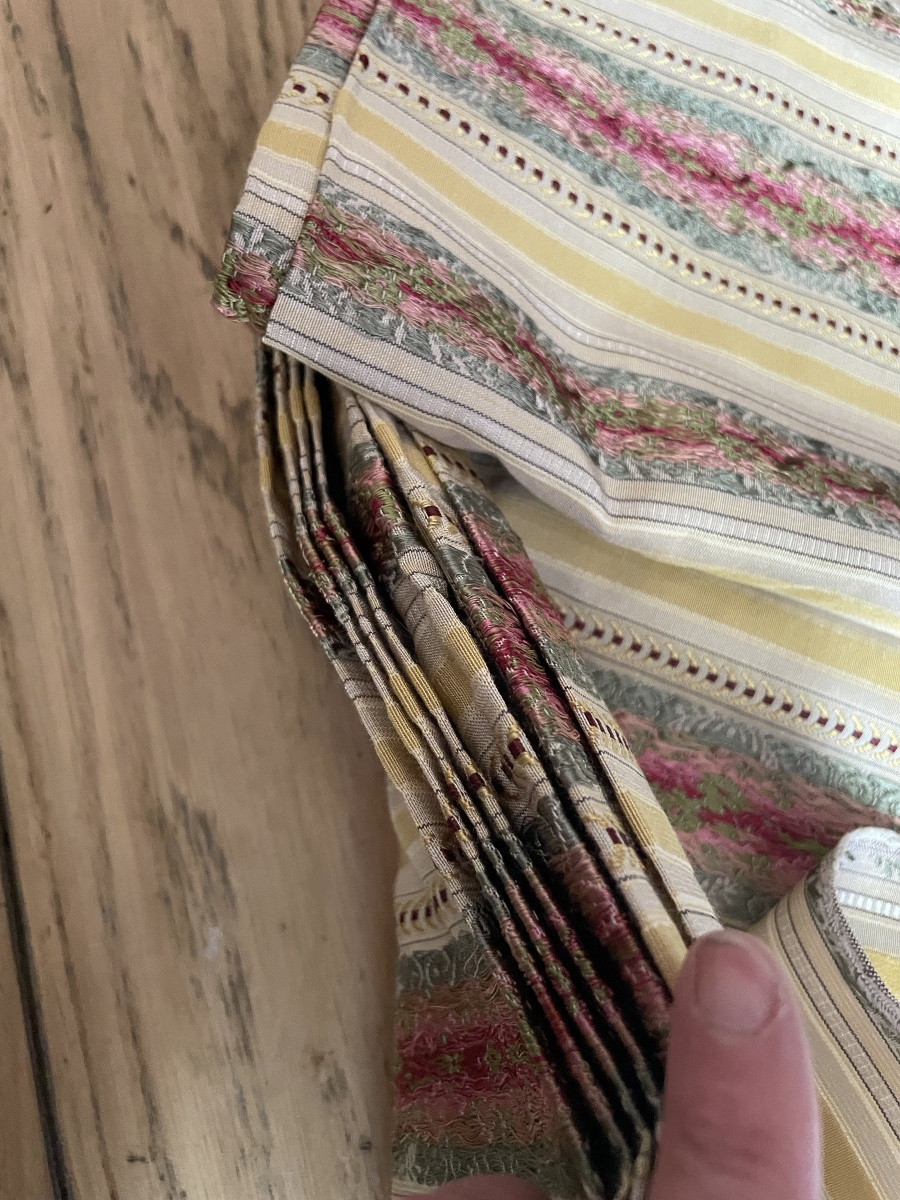 12 Meters Large Jacquard Fabric Style Louis XVI-photo-1