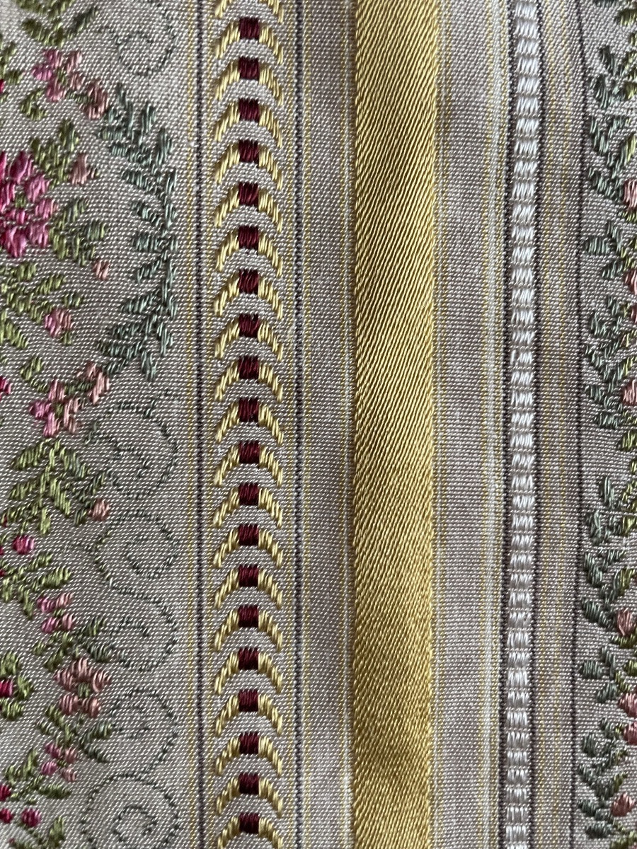 12 Meters Large Jacquard Fabric Style Louis XVI-photo-5