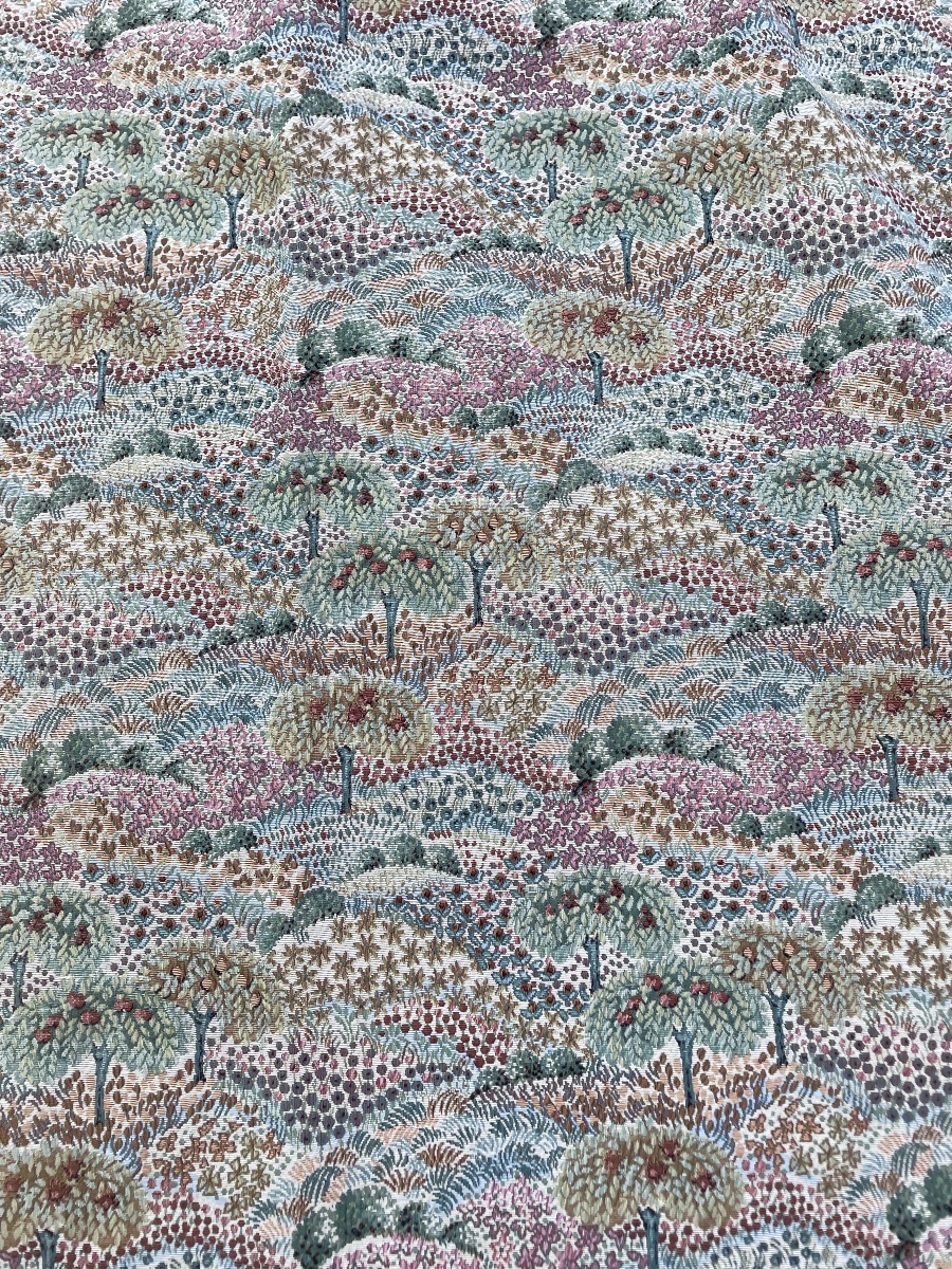 The Pair Of Curtains With Fruit Trees-photo-3