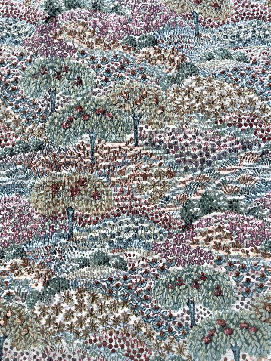 The Pair Of Curtains With Fruit Trees-photo-4