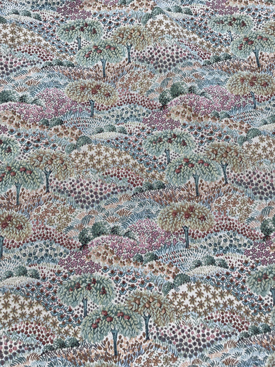The Pair Of Curtains With Fruit Trees-photo-4