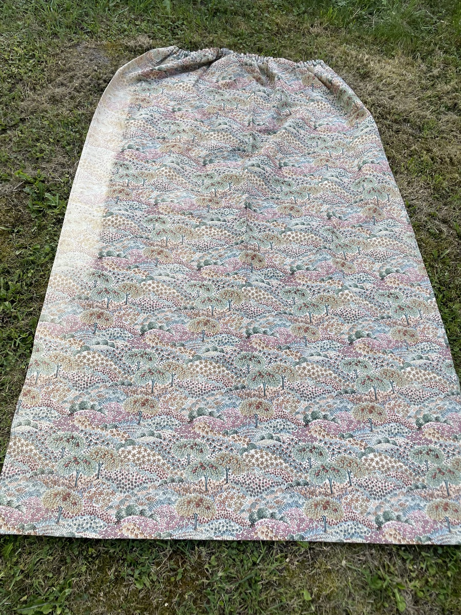 The Pair Of Curtains With Fruit Trees-photo-6