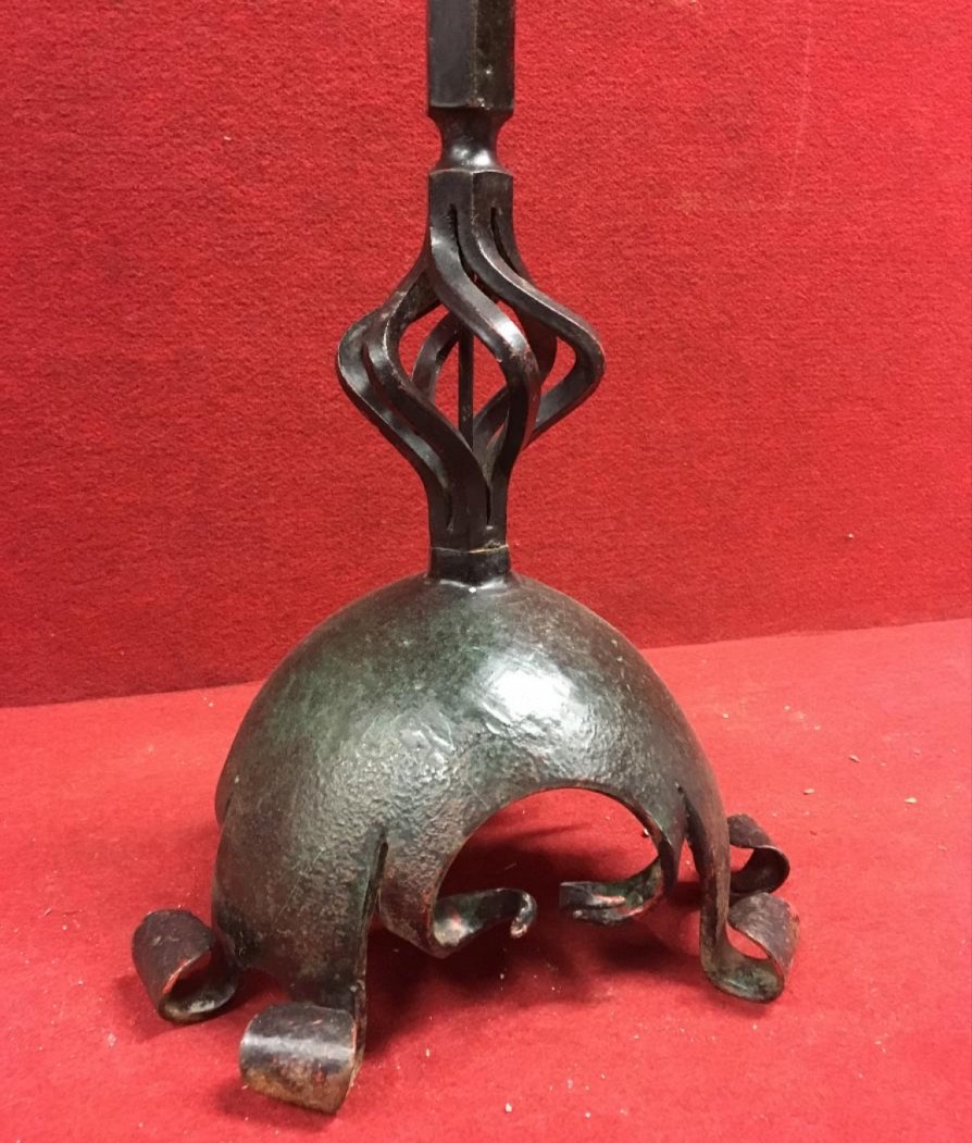 LAMPADAIRE, PIÈTEMENT EN BRONZE, DANS LE GOÛT DU XVIIÈ-photo-3