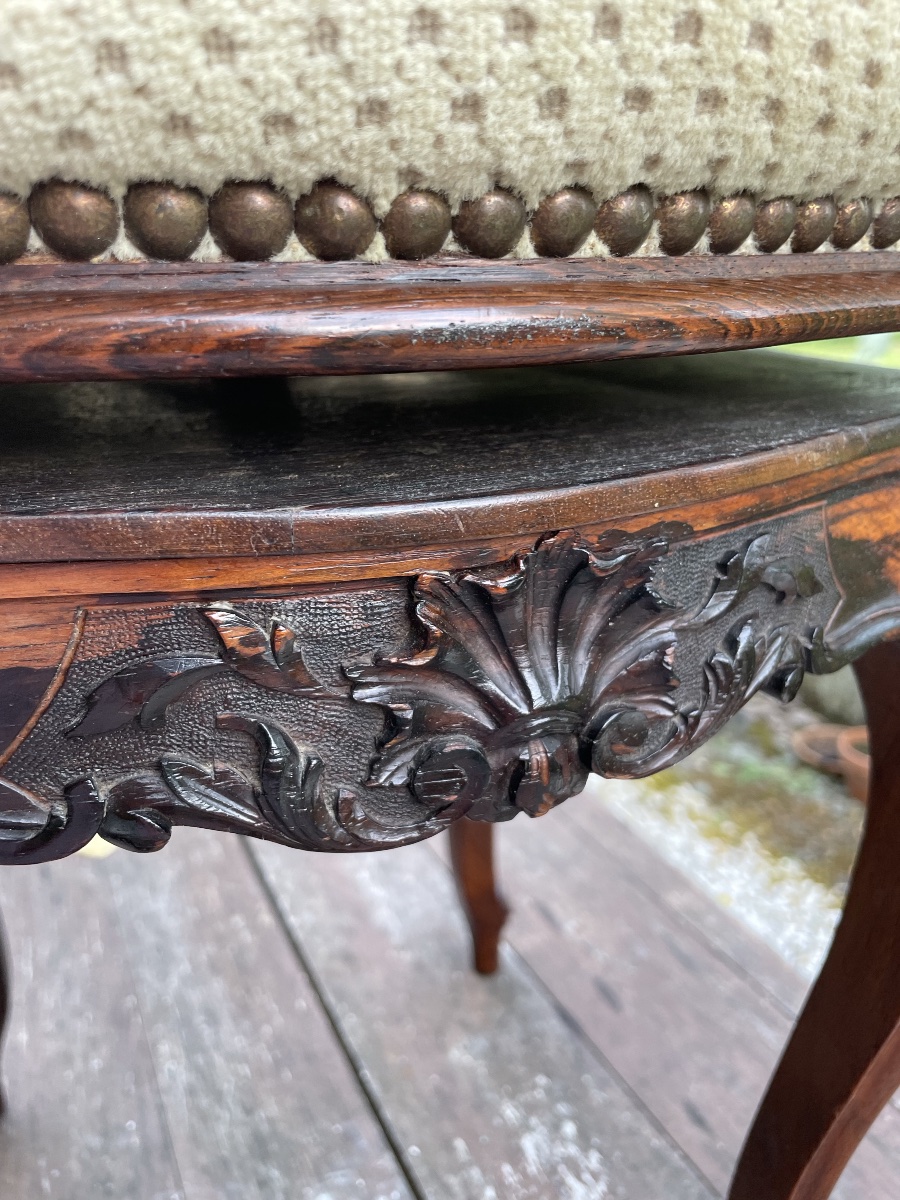 Tabouret de pian réglable en hauteur -photo-4