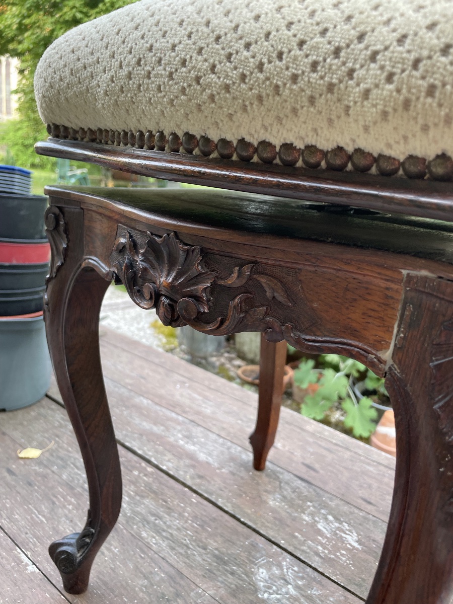 Tabouret de pian réglable en hauteur -photo-6