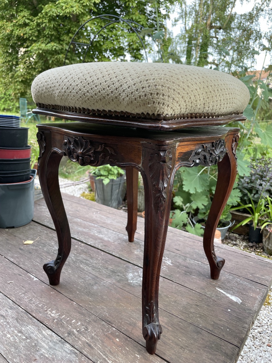 Tabouret de pian réglable en hauteur -photo-7
