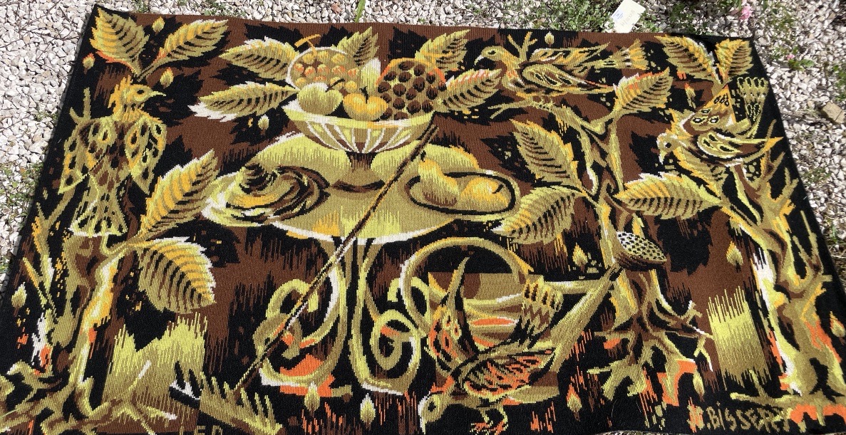 Tapisserie Jan Claude Bissery Jardin d’automne -photo-4