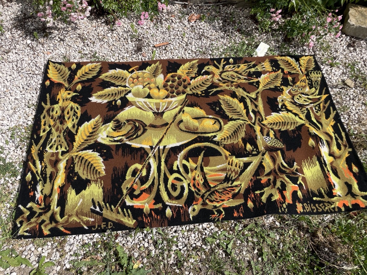 Tapisserie Jan Claude Bissery Jardin d’automne -photo-5