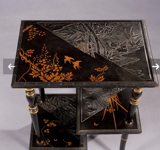Chinese-style Side Table From The Napoleon III Period -photo-2