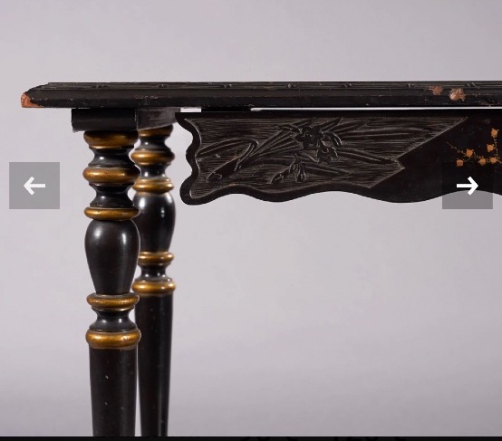 Chinese-style Side Table From The Napoleon III Period -photo-3