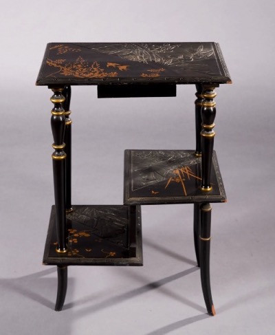 Chinese-style Side Table From The Napoleon III Period -photo-4