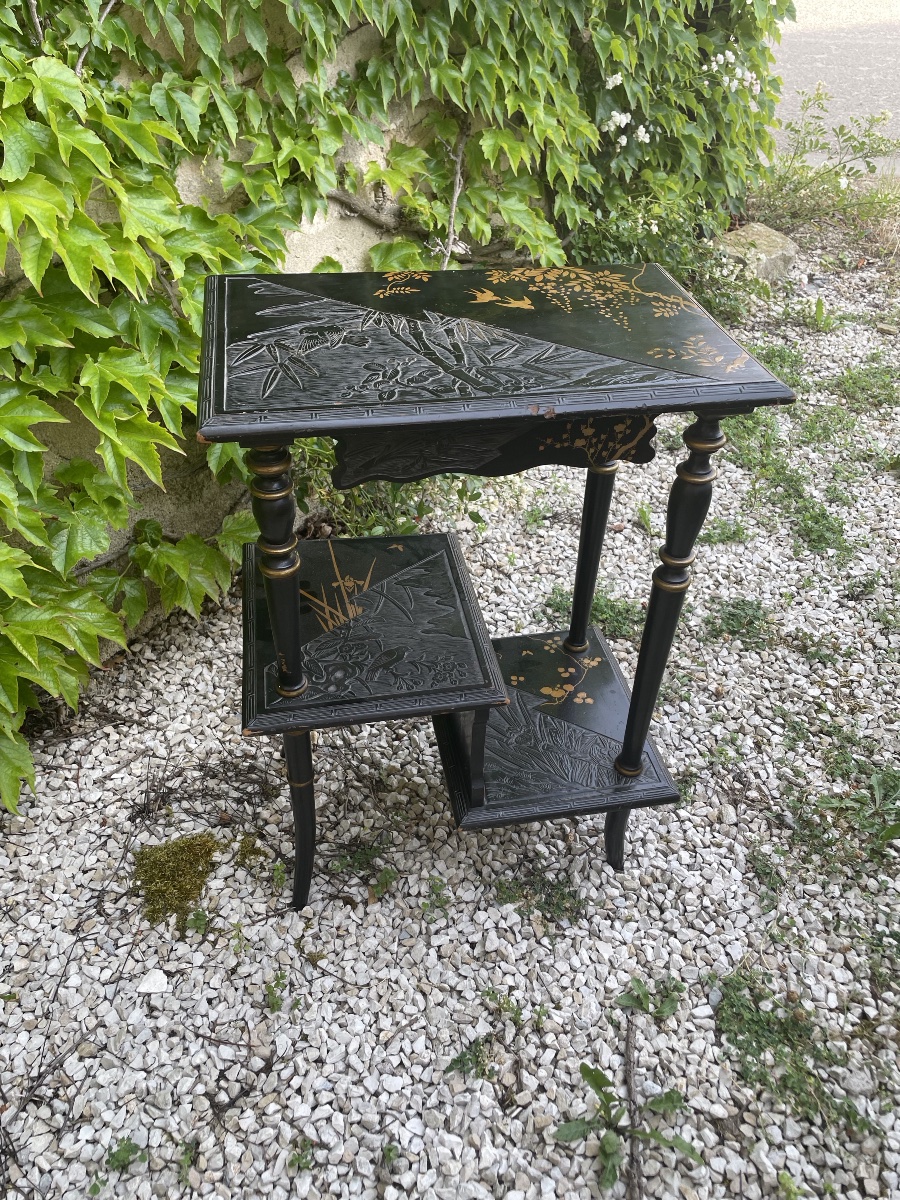 Chinese-style Side Table From The Napoleon III Period -photo-6