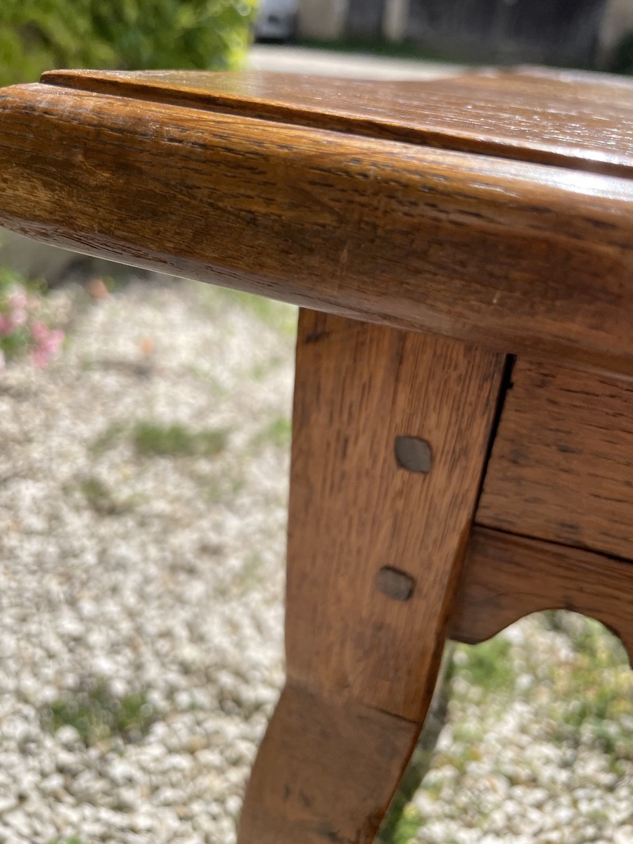 Ladies' Desk, Side Table With One Drawer -photo-1