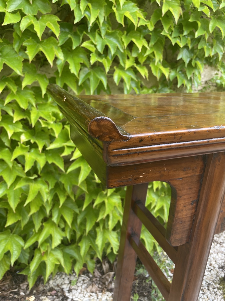 Console Chinoise en bois exotique -photo-1
