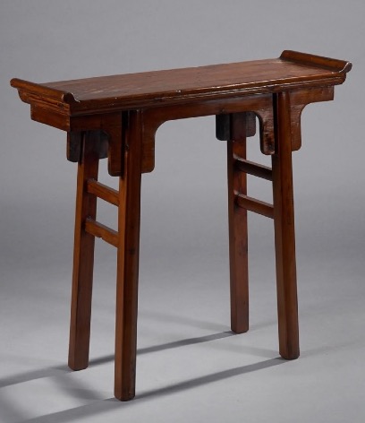 Console Chinoise en bois exotique 