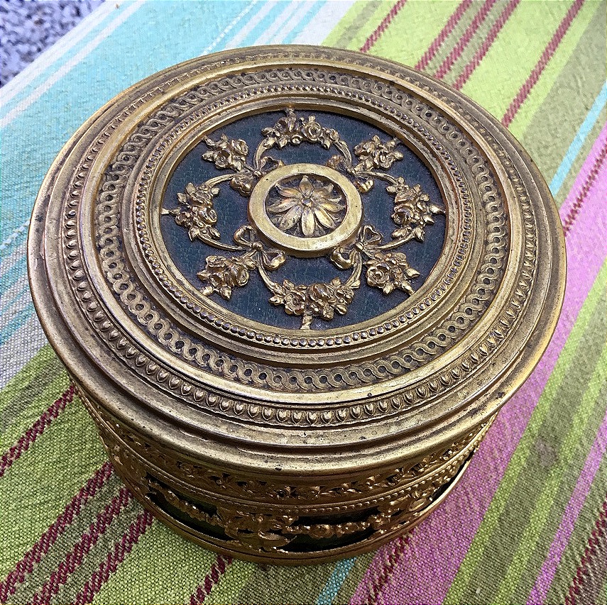 Boite de bijoux de style Empire 