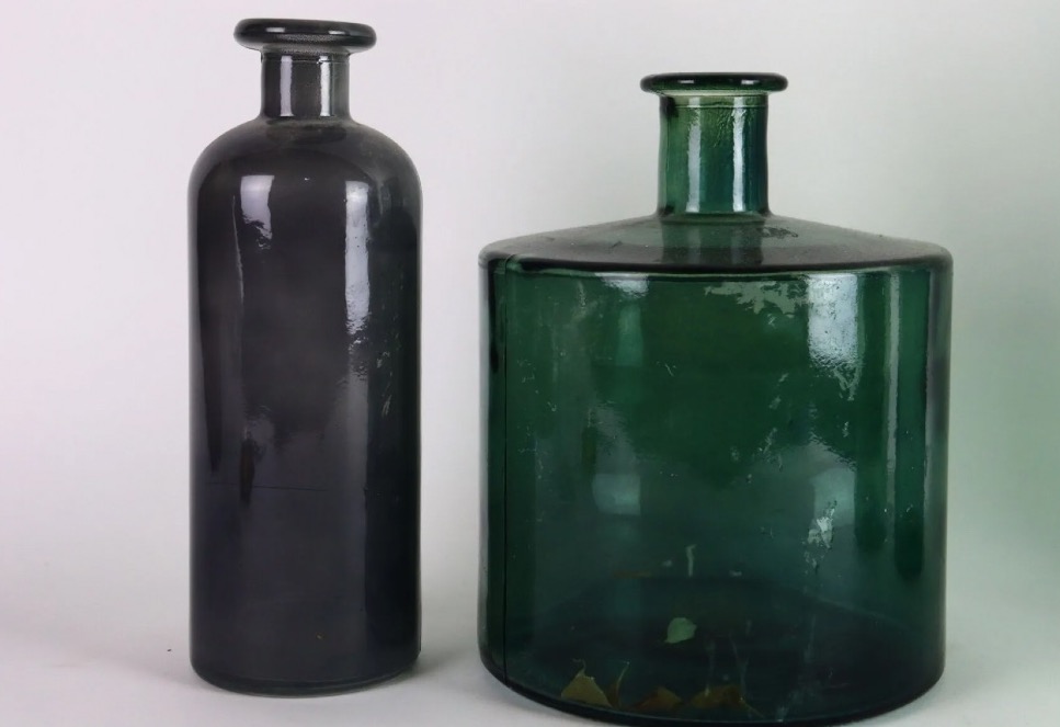 The Collection Of Tinted Glass Bottles -photo-3