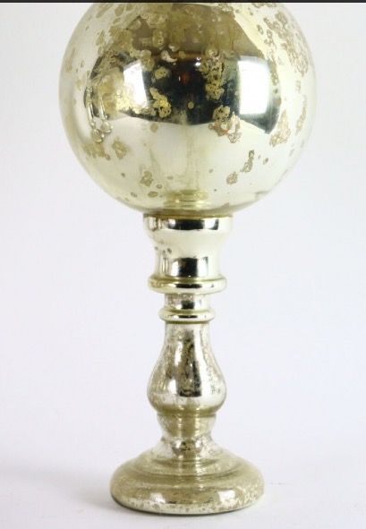 Eglomized Glass Wig Stand, England -photo-2