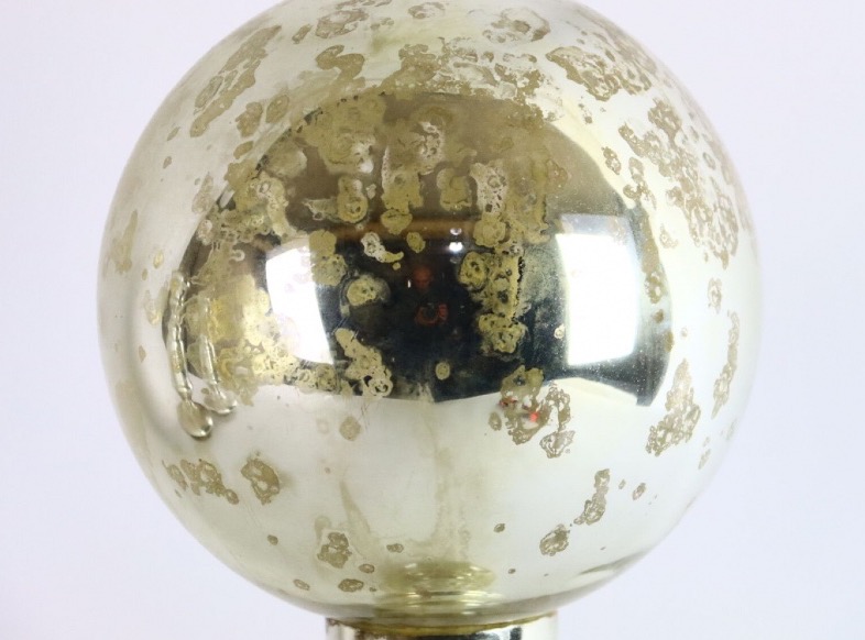 Eglomized Glass Wig Stand, England -photo-3