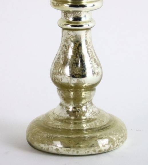Eglomized Glass Wig Stand, England -photo-3