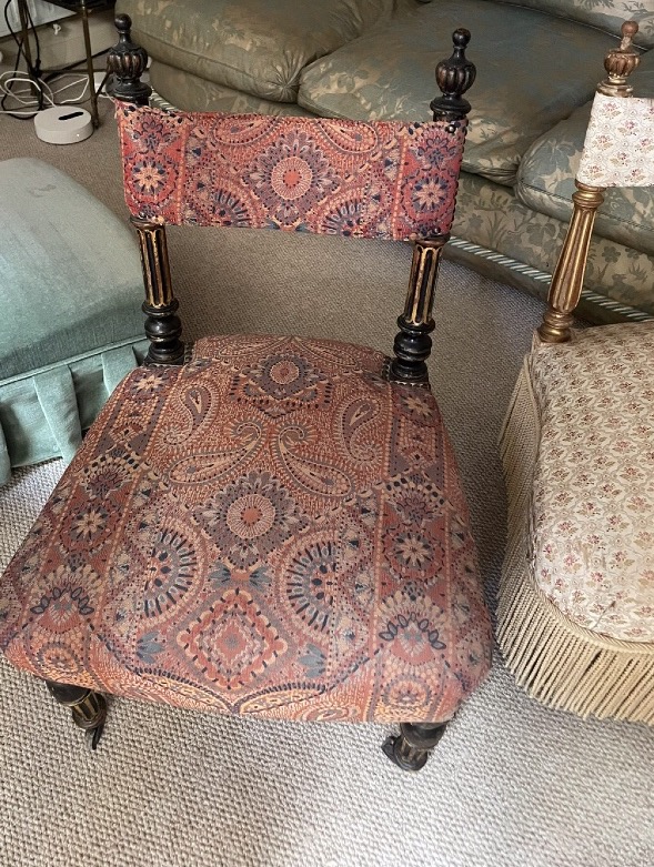 La paire de CHAISES ORIENTALISANTES D’ÉPOQUE NAPOLÉON III-photo-3