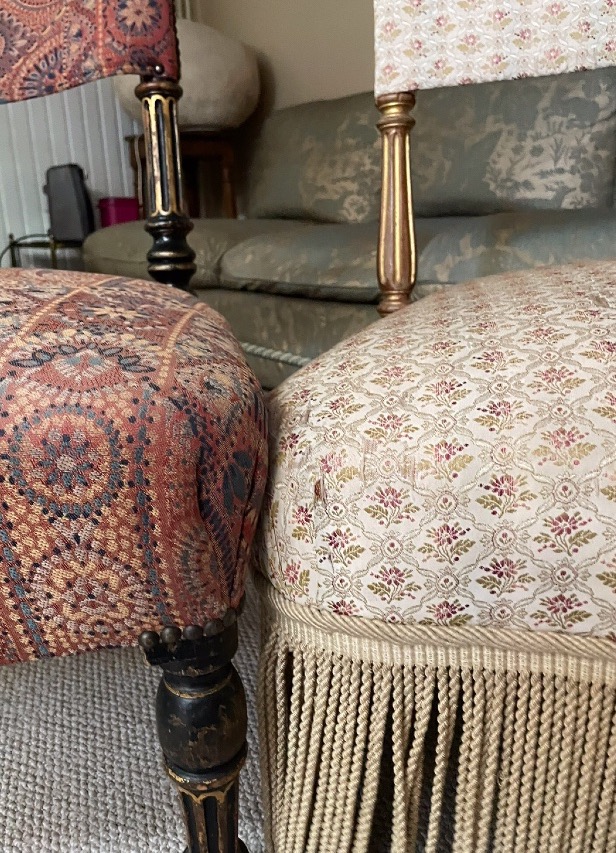 La paire de CHAISES ORIENTALISANTES D’ÉPOQUE NAPOLÉON III-photo-6