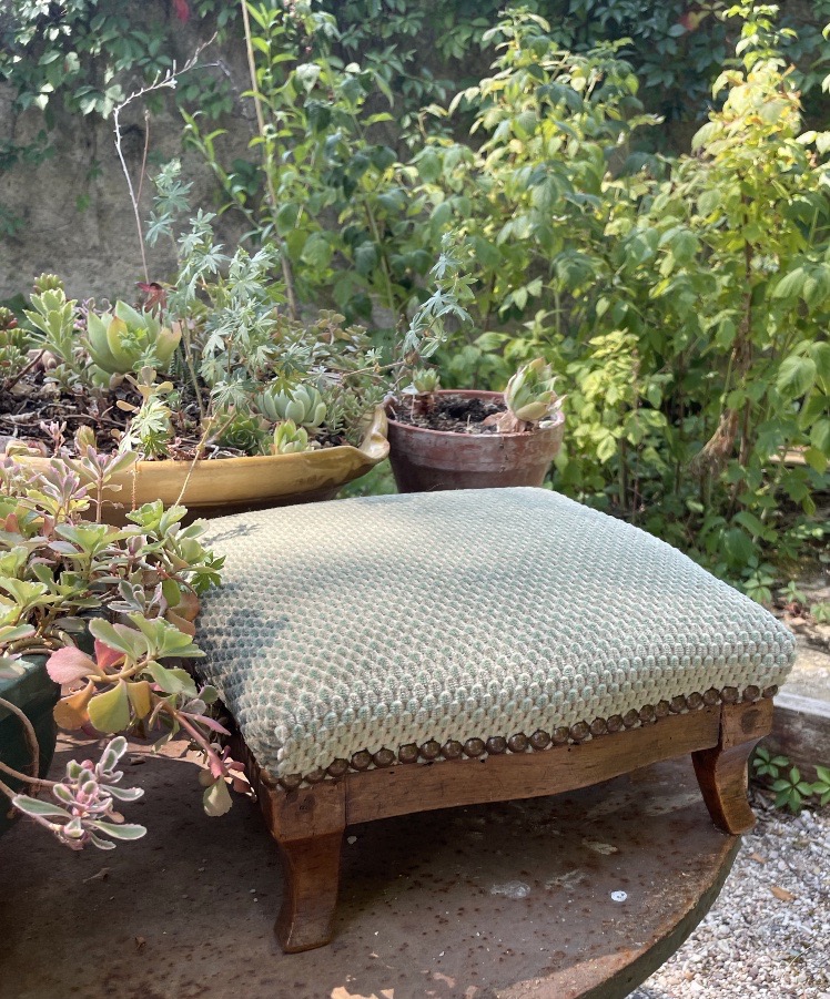 Repose pied velours -photo-4