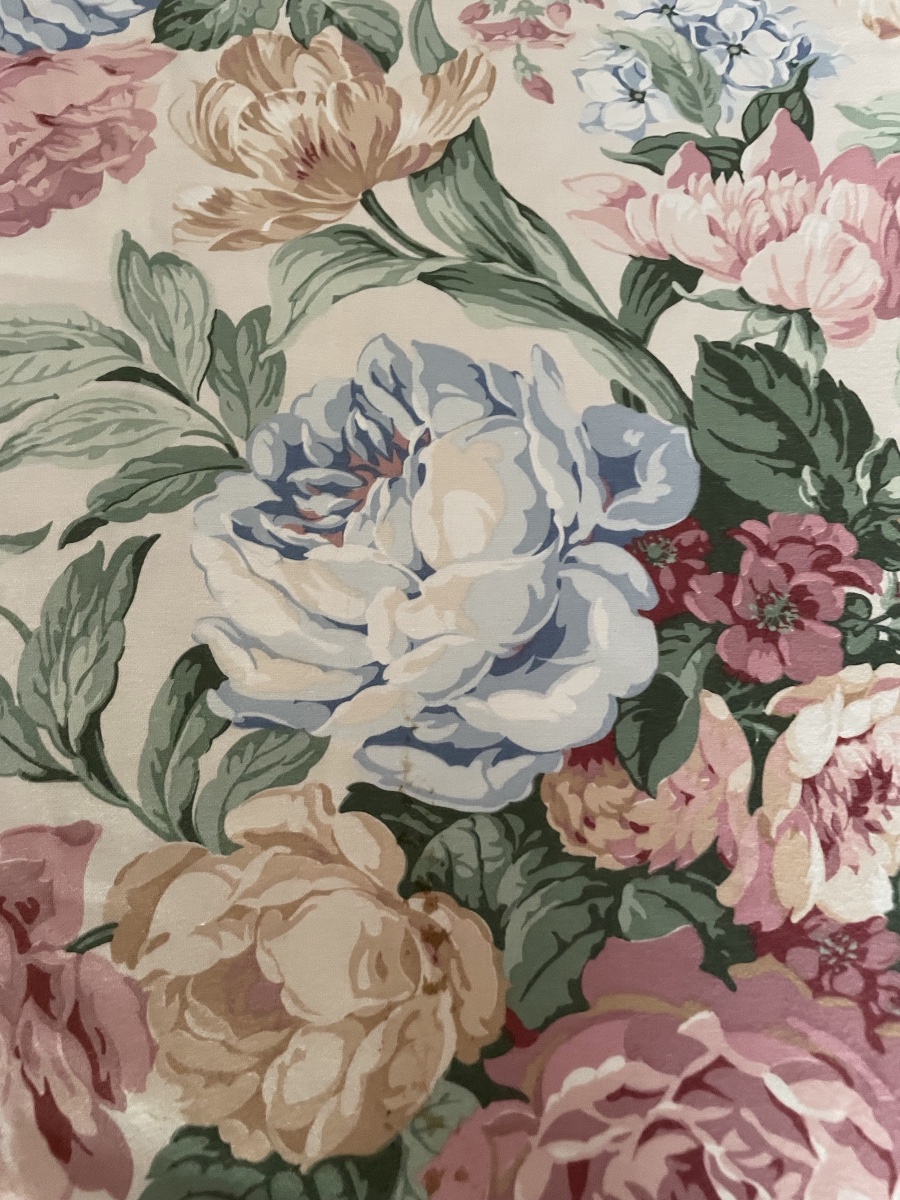 La paire de rideaux fleuris -photo-4