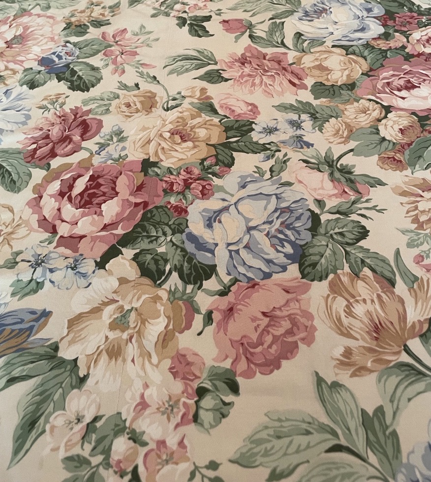 La paire de rideaux fleuris -photo-8