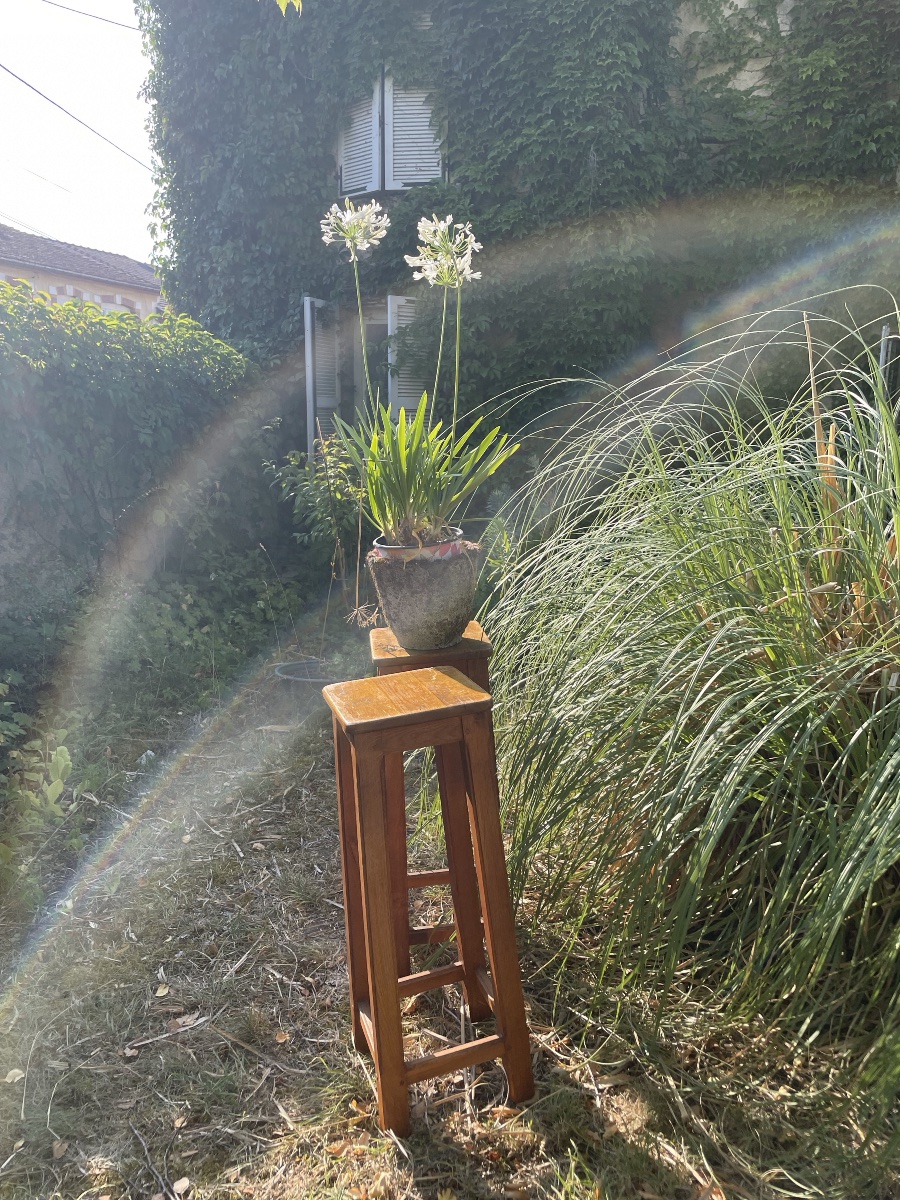 Pair Of Oak Stools -photo-1