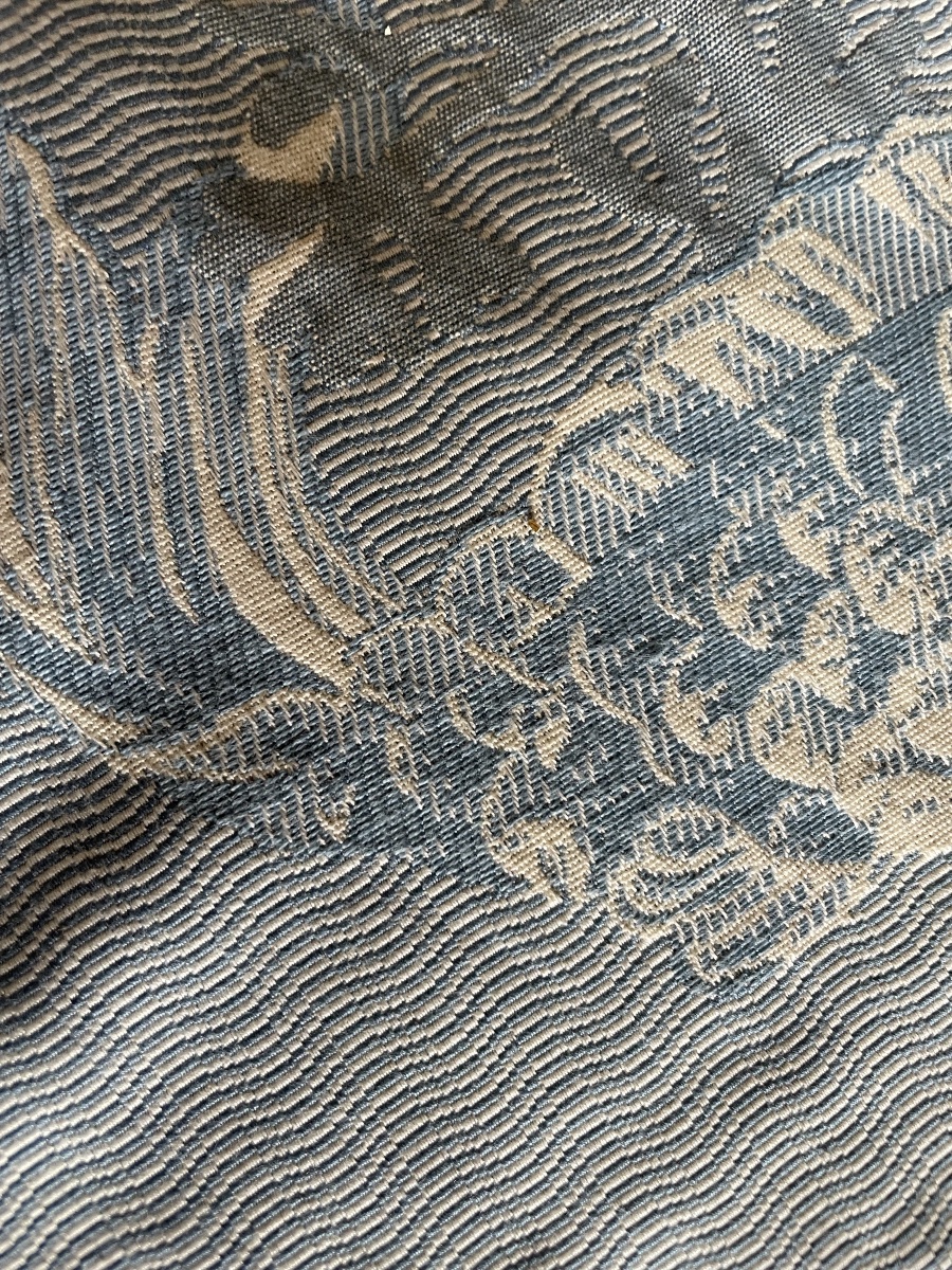 A Long Curtain Featuring Carp, Japanese Design -photo-7